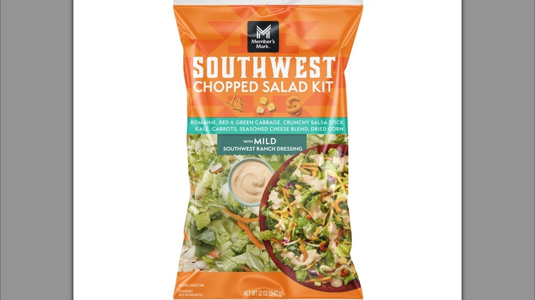 Member's Mark Southwest Chopped Salad Kit on white background