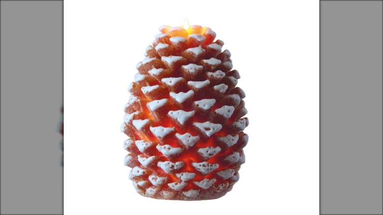 pine cone shaped LED light