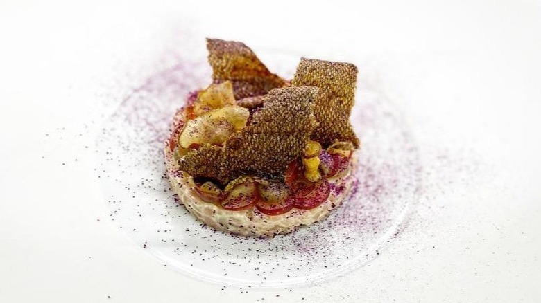 black forest trout tartar