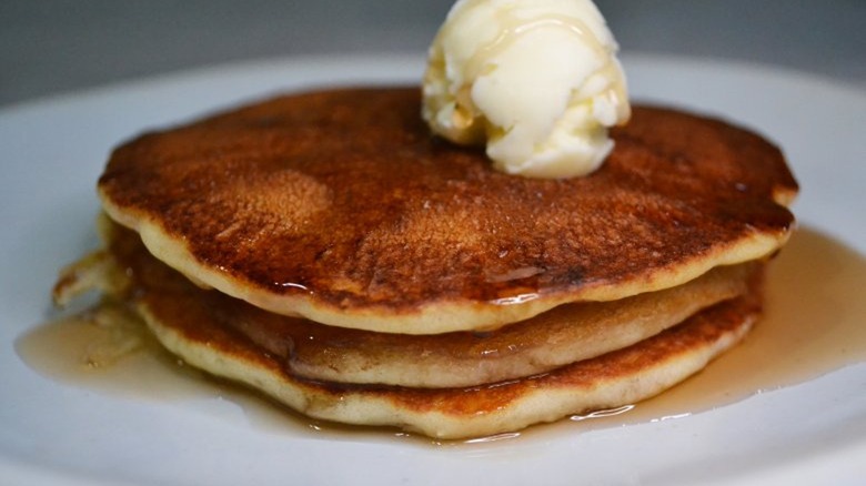 pancakes with butter