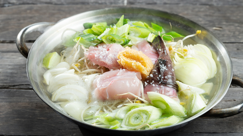 Monkfish soup
