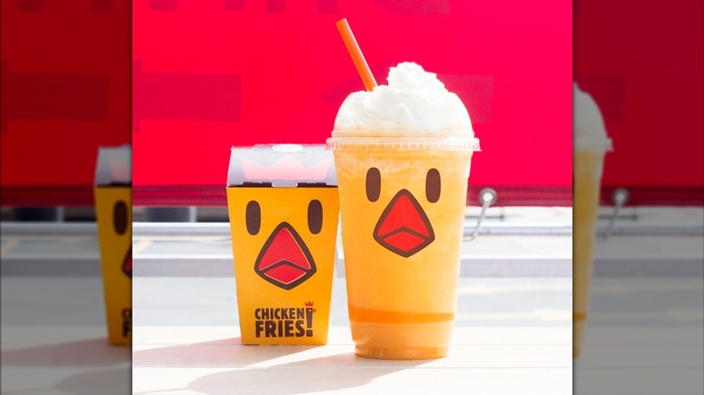 Burger King Chicken Fries Shake