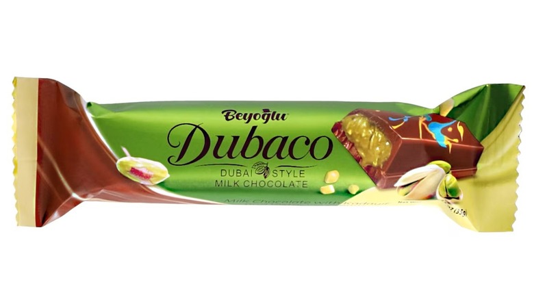 Dubai milk chocolate candy bar