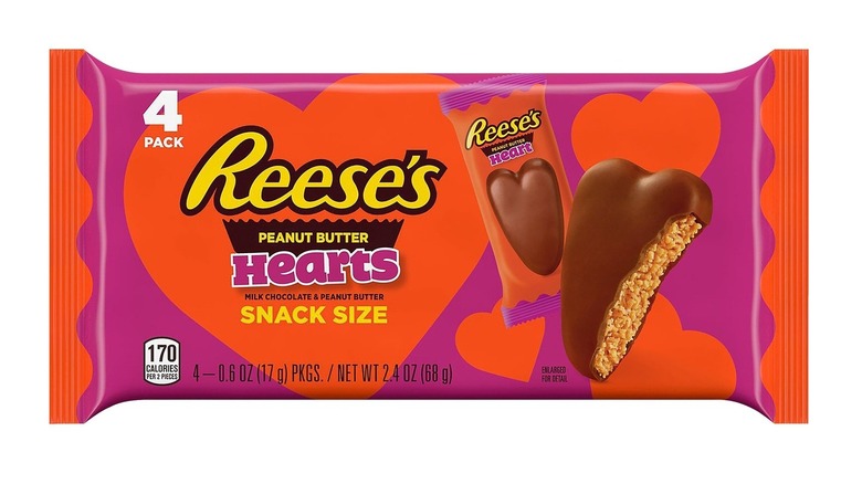 Pack of Reese's Peanut Butter Hearts