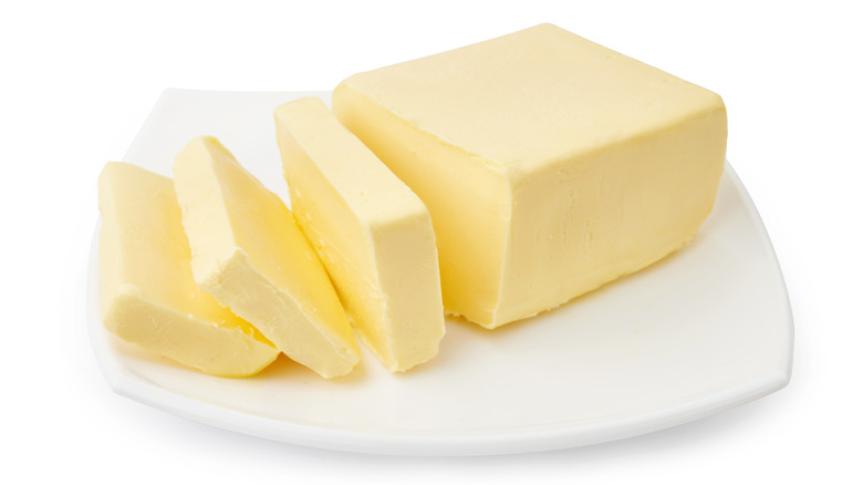 Close up of butter 