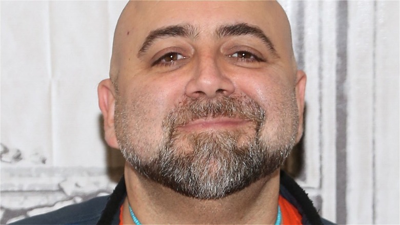 Duff Goldman smirking