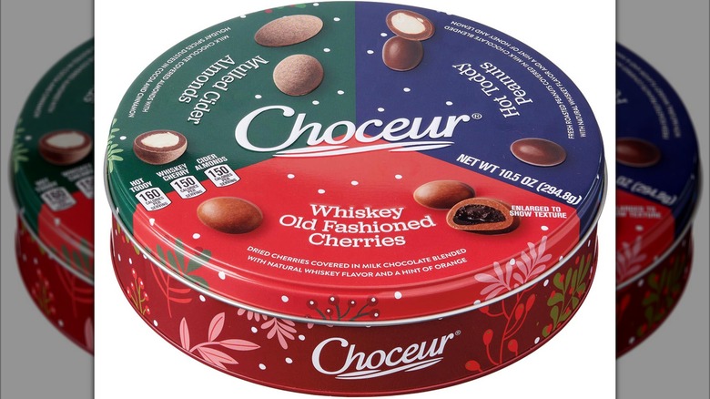 Choceur Holiday Nuts Tin
