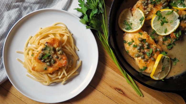 20-minute chicken piccata recipe