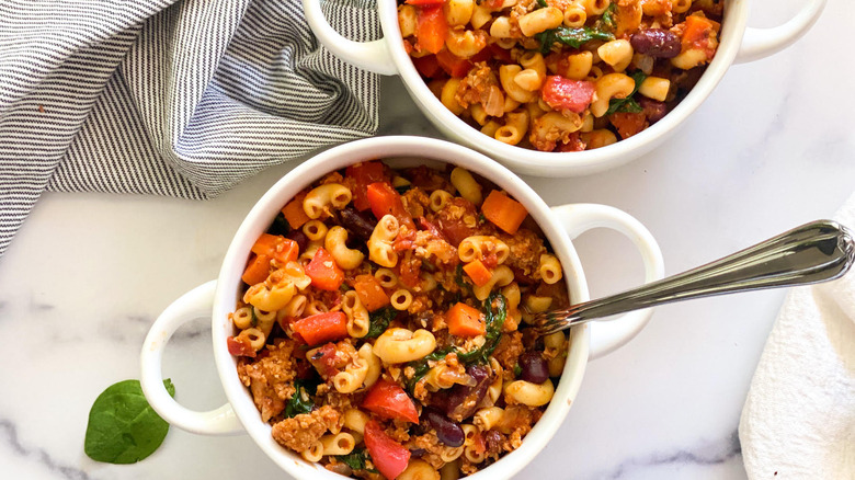 20-Minute Fire Roasted Chili Mac Recipe in a bowl