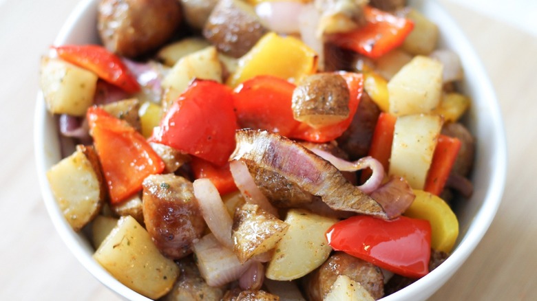 20-Minute Sausage and Potatoes