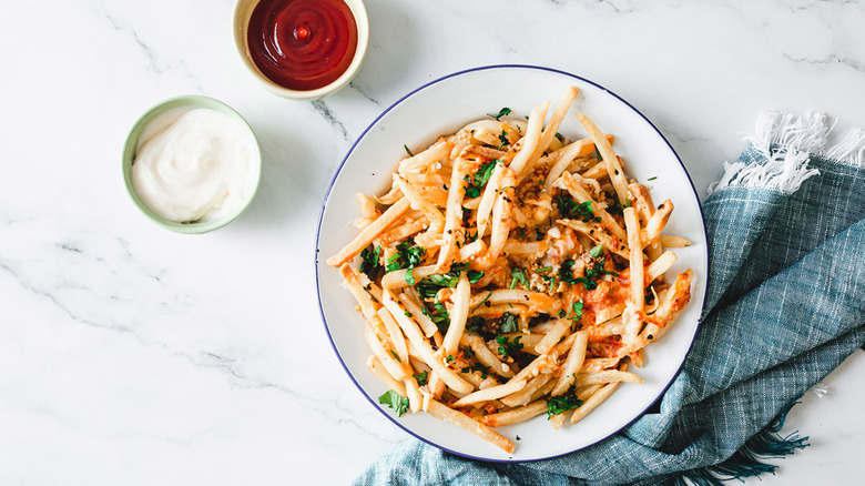 air fryer parm fries