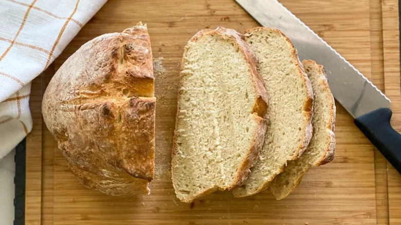 sliced italian loaf