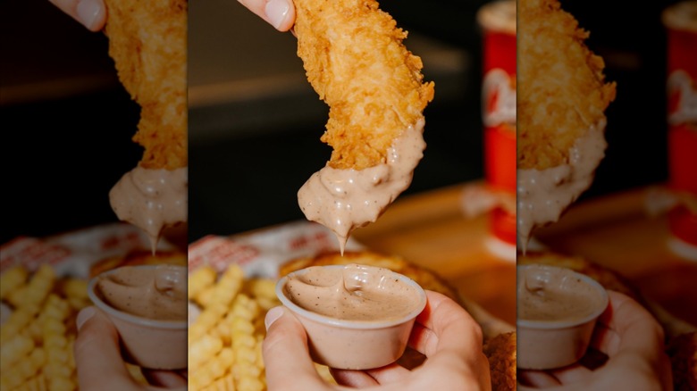 chicken finger from Raising Canes