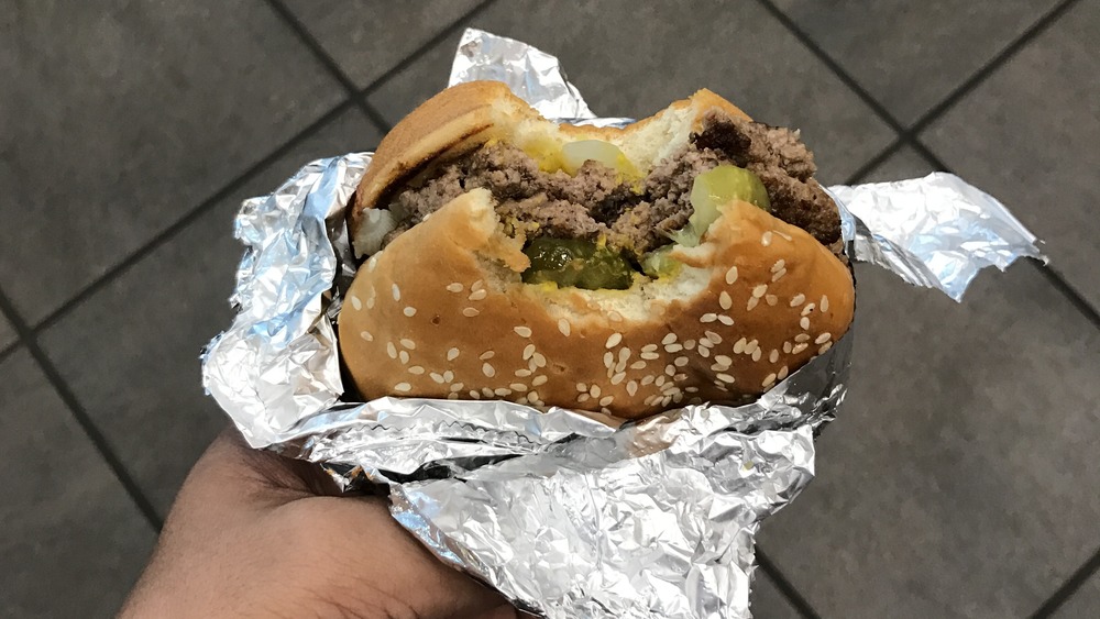 Fast food burger