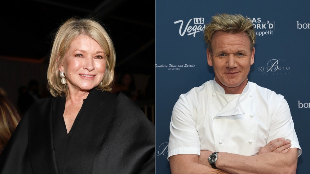 Gordon Ramsay versus Martha Stewart