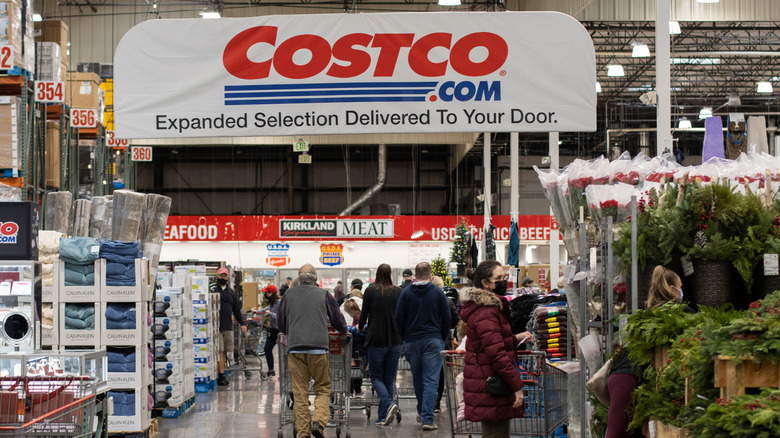 Inside of a Costco outlet