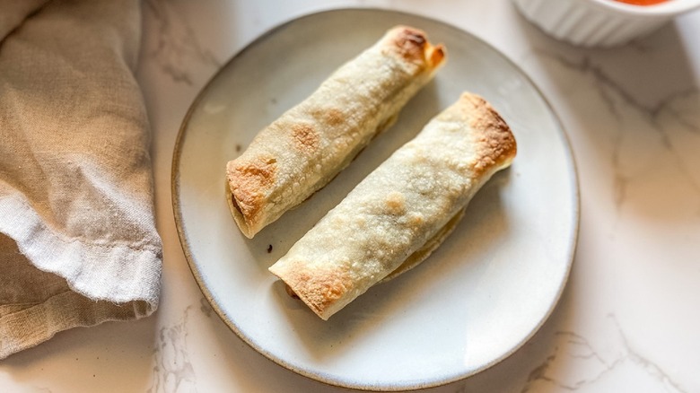 taquitos on plate