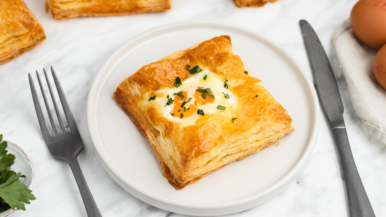 3Ingredient Savory Breakfast Puffs Recipe