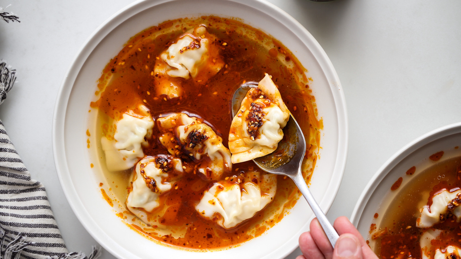 3-Ingredient Wonton Soup Recipe