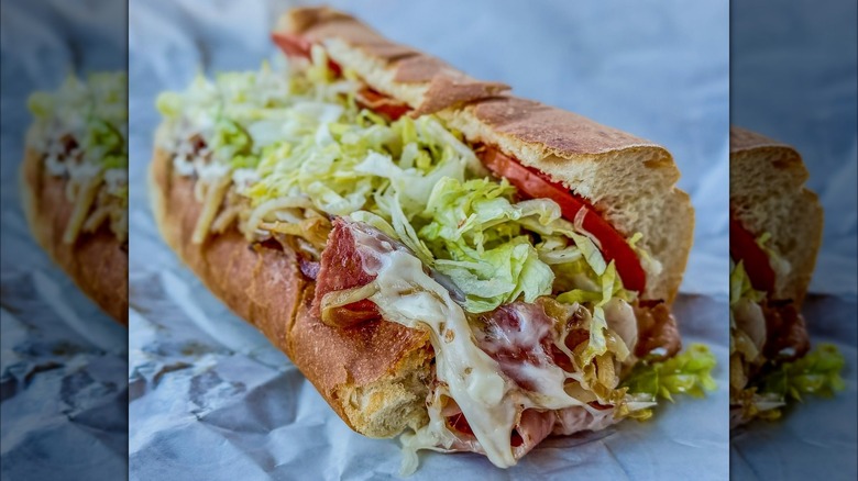 Jersey Mike's Hot Italian sub