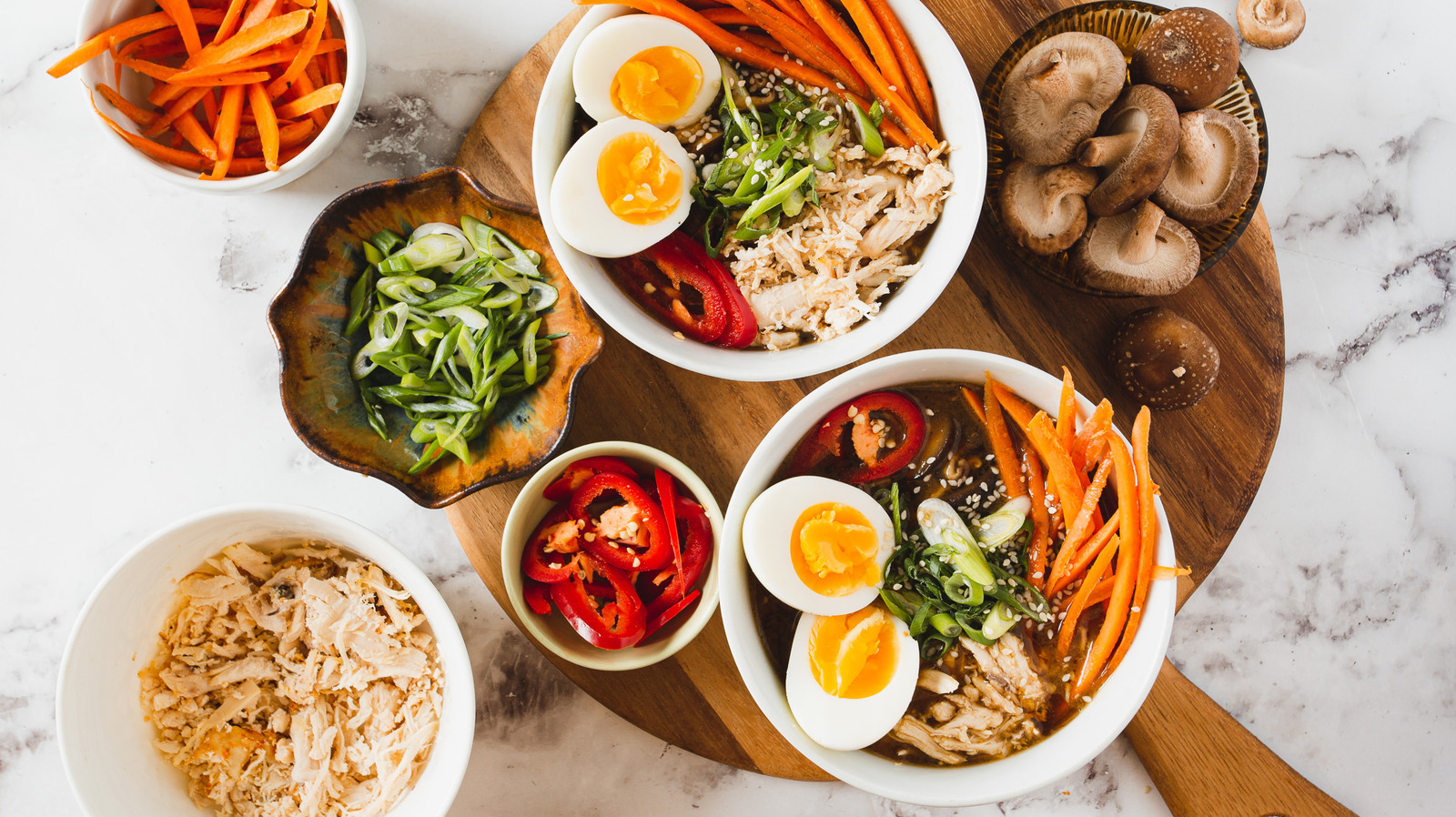 Chicken Ramen Bowls - Keeping On Point