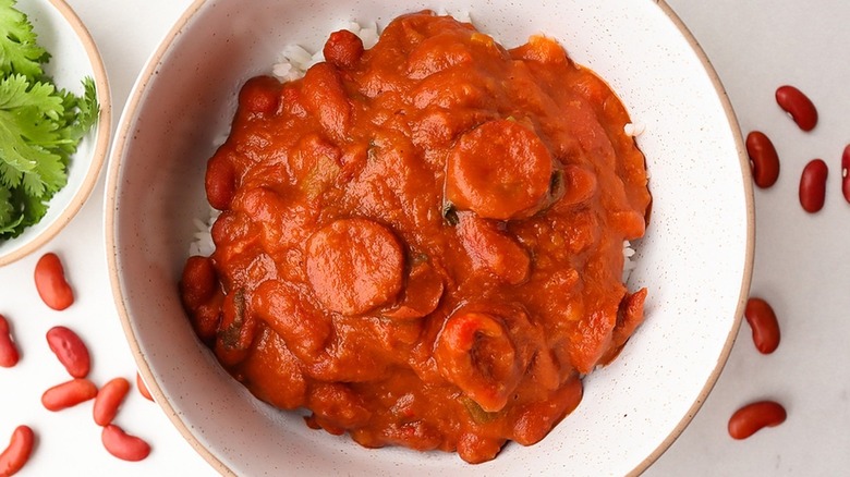 red beans in a bowl