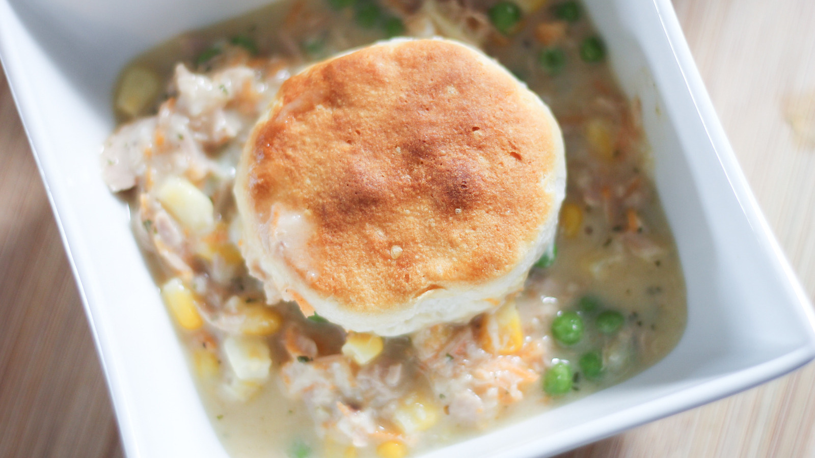 30Minute Tuna Pot Pie Casserole Recipe