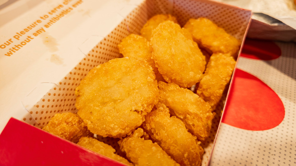 Box of chicken nuggets