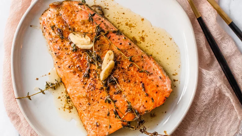 Gordon Ramsay's salmon