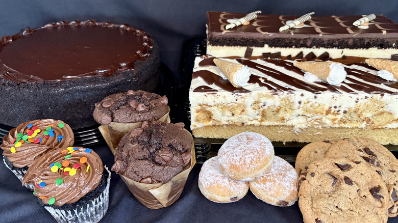 variety of cakes, cookies, muffins, cupcakes, and more