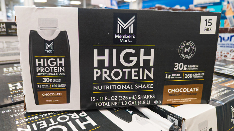Member's Mark protein shake