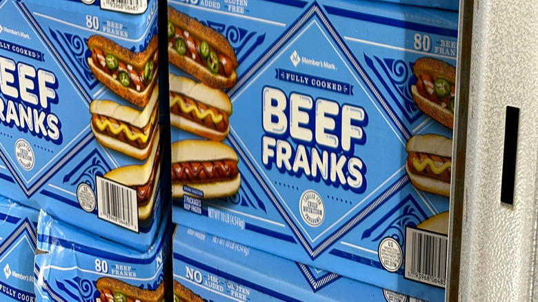 Member's Mark fully cooked beef franks