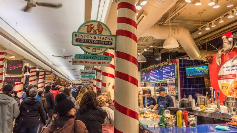 Inside of Quincy Market
