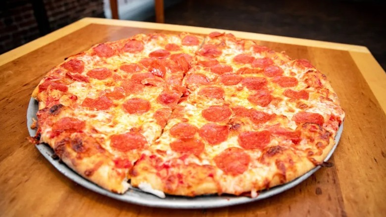 Regina Pizzeria pepperoni pie