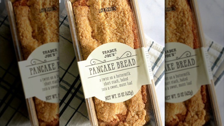 Pancake bread in its packaging