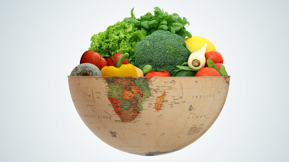 Vegetables across the globe