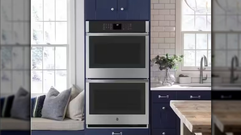GE's 30 in. Smart Double Electric Wall Oven with Self Clean in Stainless Steel