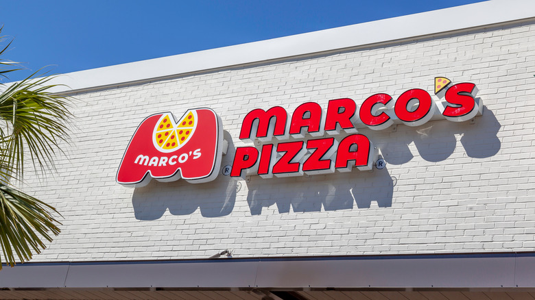 Marco's pizza sign
