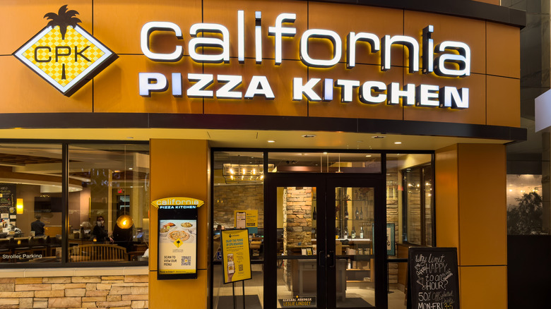 Exterior of california pizza kitchen