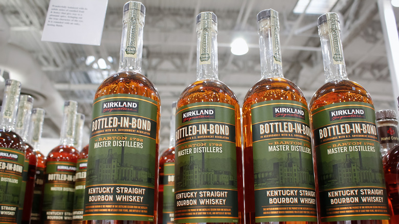 Kirkland Signature bottled-in-bond bourbon