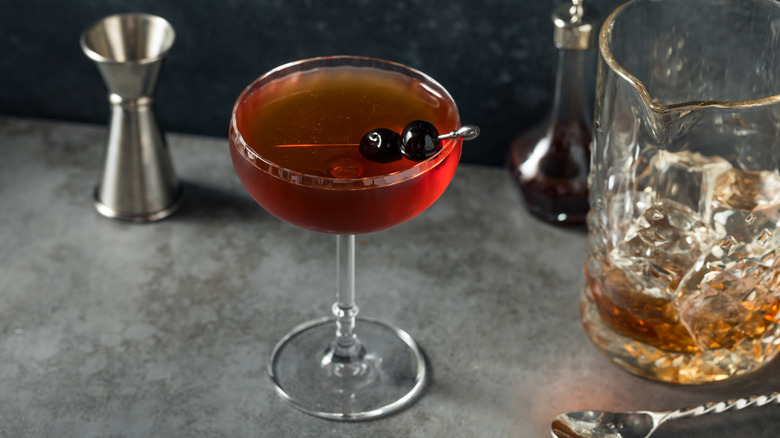 Manhattan cocktail