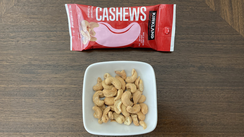 Kirkland snack pack cashews