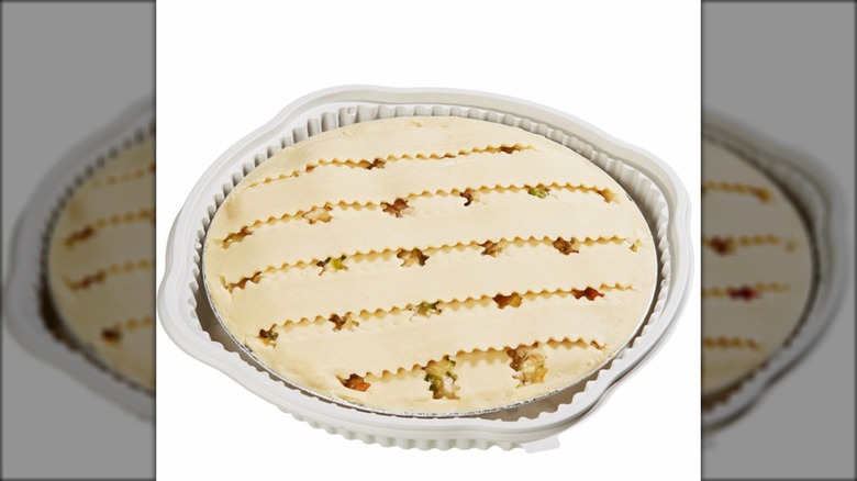 Package of Costco's Kirkland Signature chicken pot pie