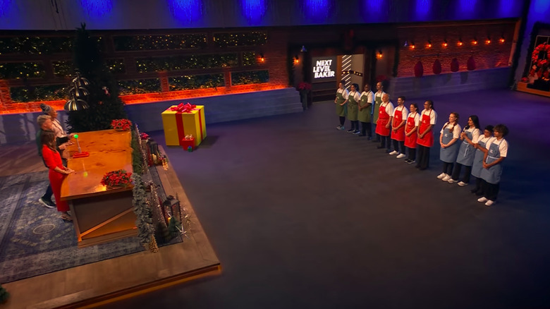 Judges and bakers on the Next Level Baker set