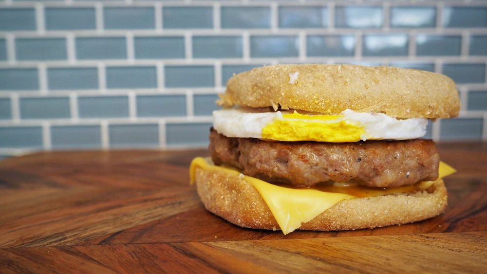 5-ingredient copycat McDonald's Sausage and Egg McMuffin 