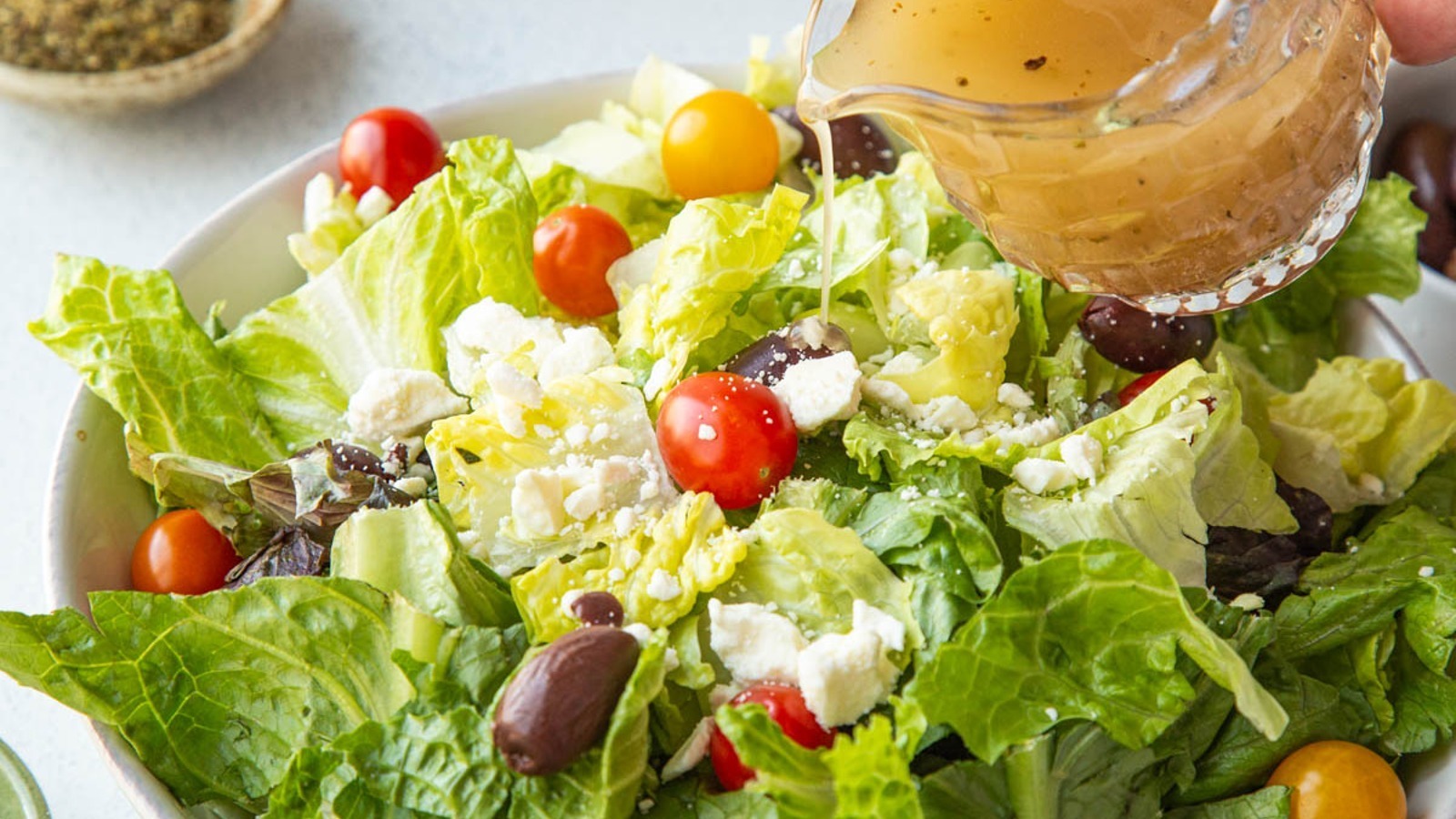 5-Minute Greek Salad Dressing « Clean & Delicious