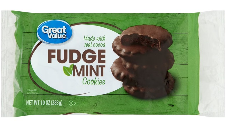 Great Value Fudge Mint Cookies