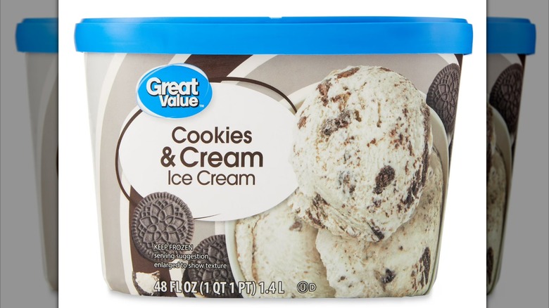 Great Value Cookies & Cream Ice Cream