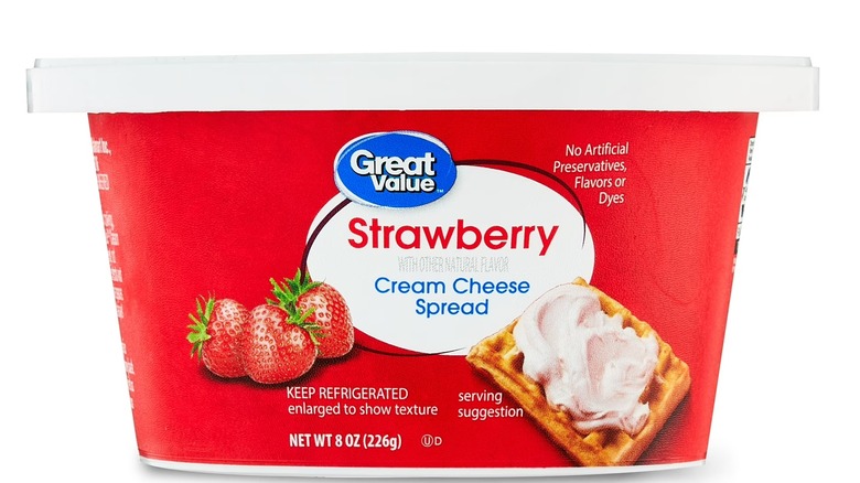 Great Value Strawberry Cream Cheese Spread