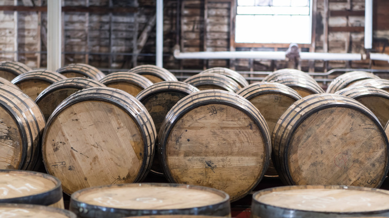 Bourbon barrels